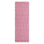 Large Pink Silk Scarf with Zelig Print