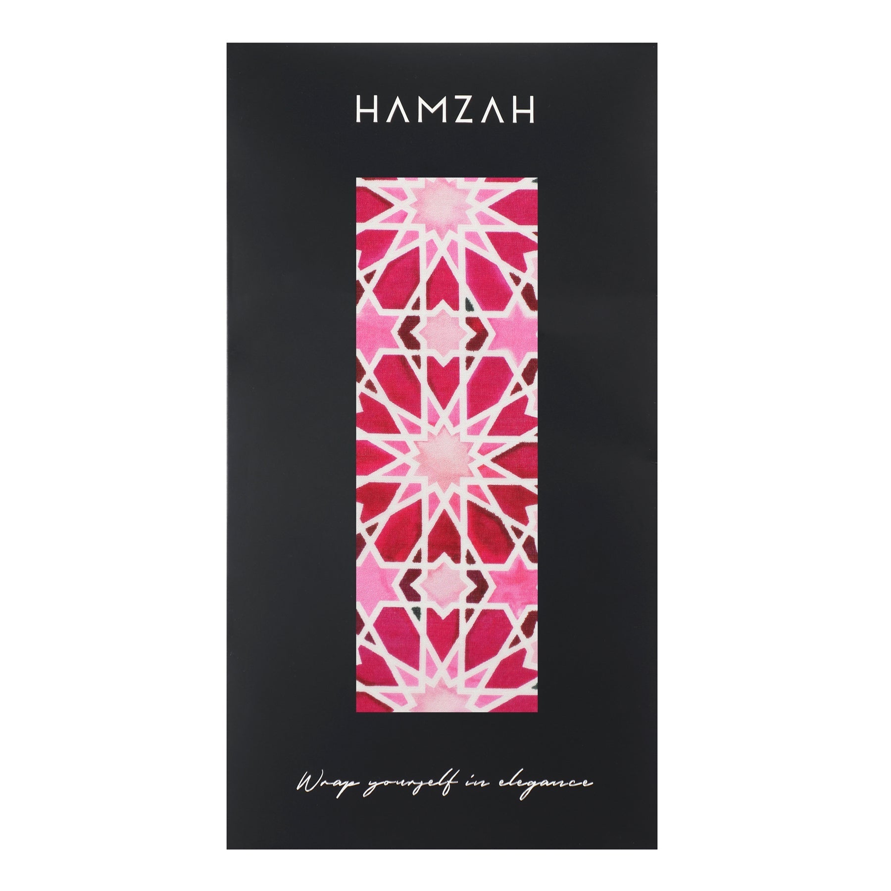 Large Pink Silk Scarf with Zelig Print