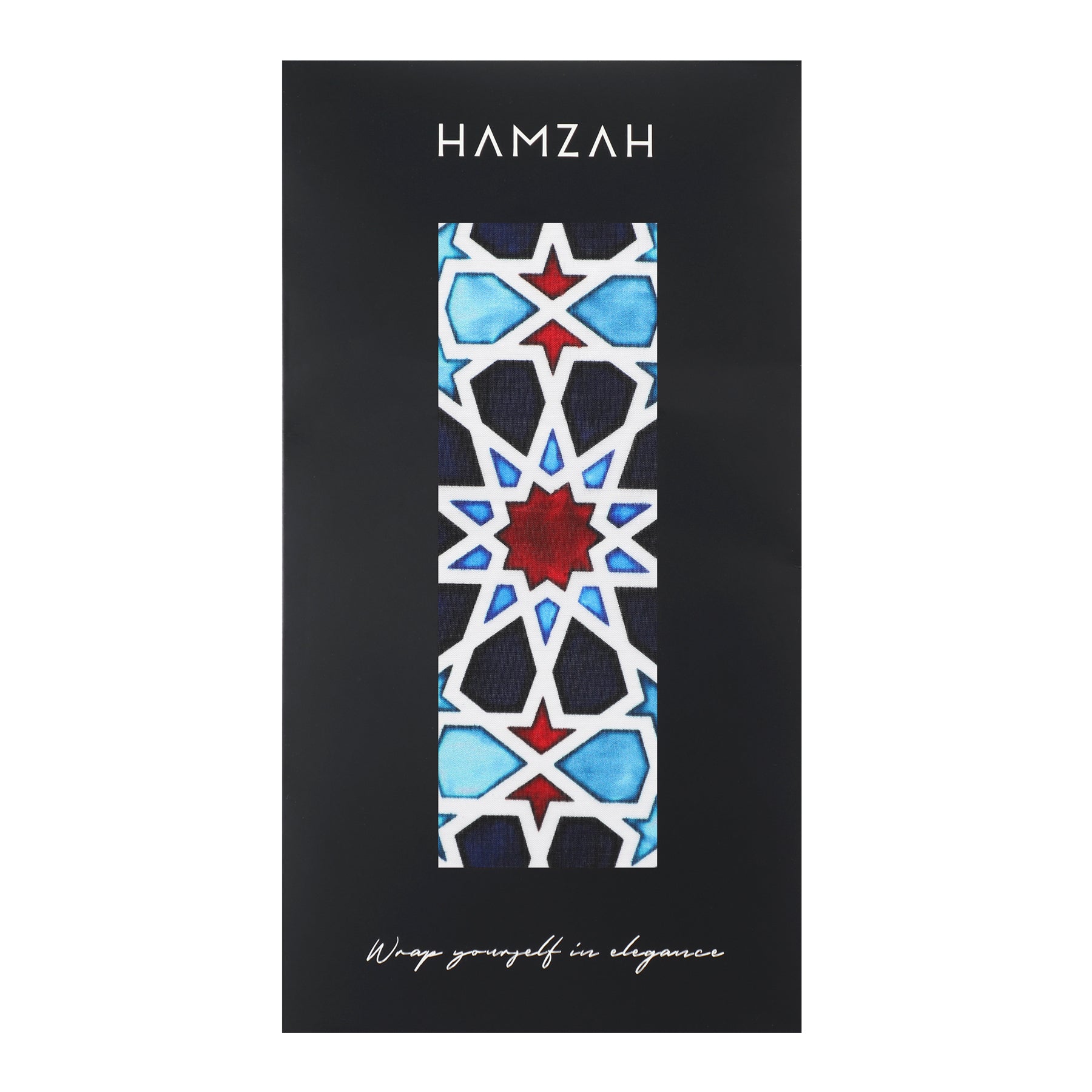 Alhambra Inspired Silk Scarf Fatima