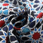 Alhambra Inspired Silk Scarf Fatima