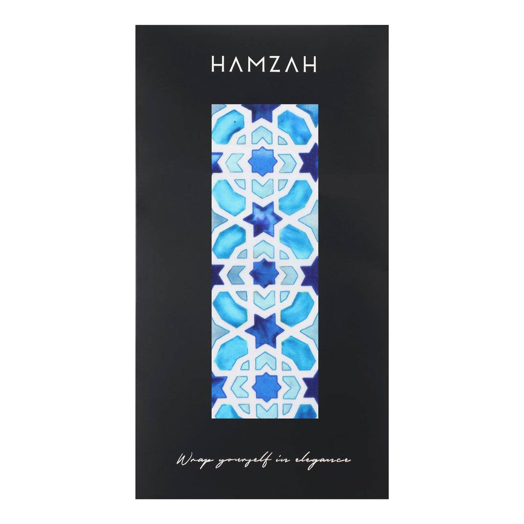 Light Blue Silk Scarf Alcázar