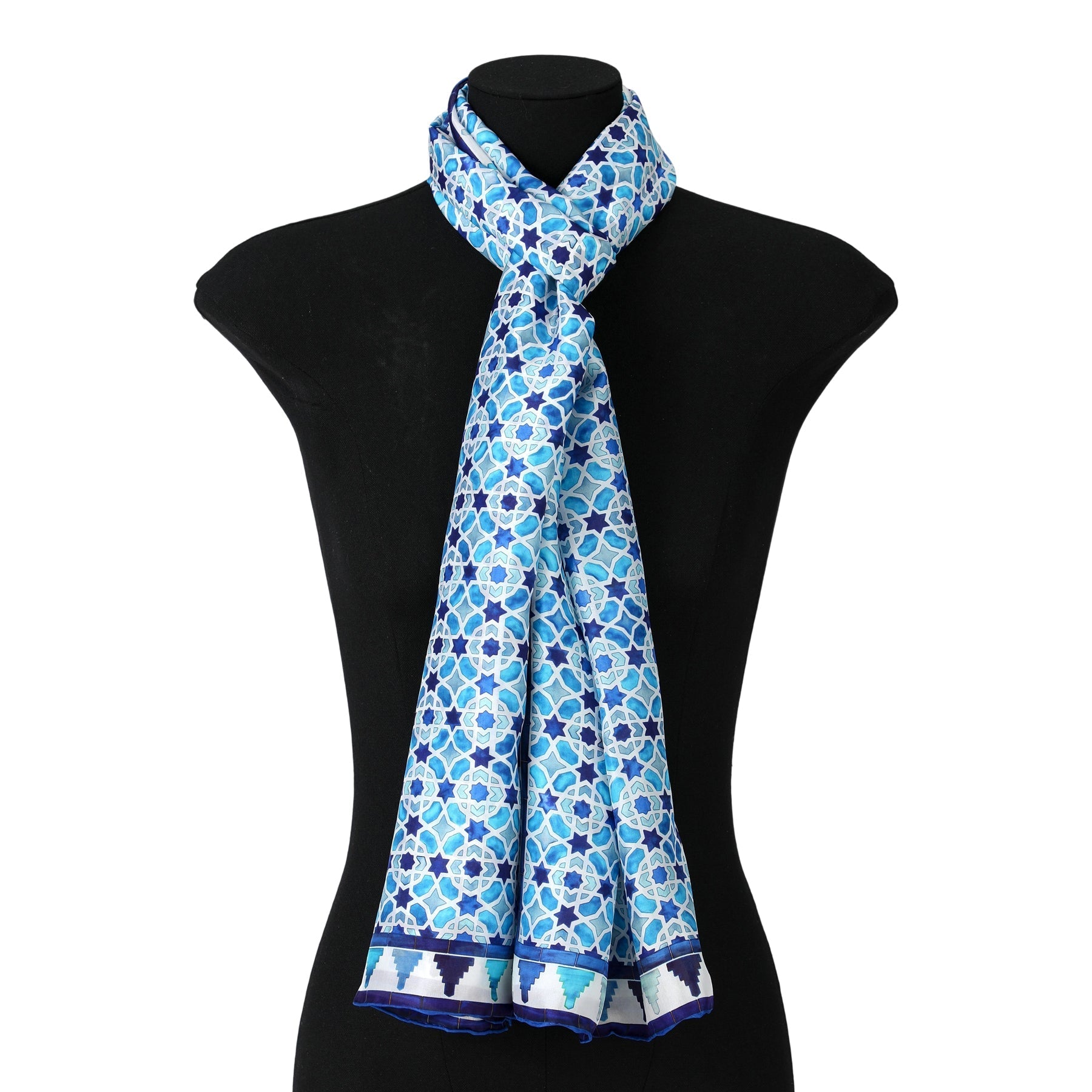 Light Blue Silk Scarf Alcázar