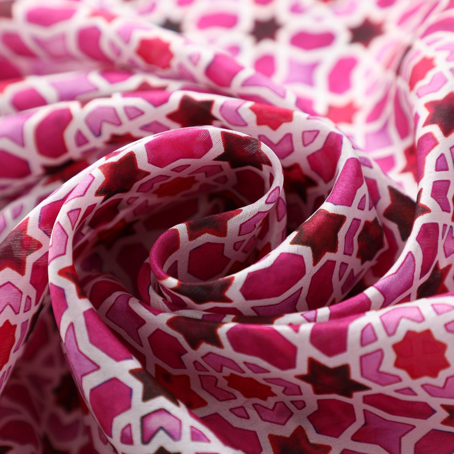 Pink Silk Scarf Alcázar