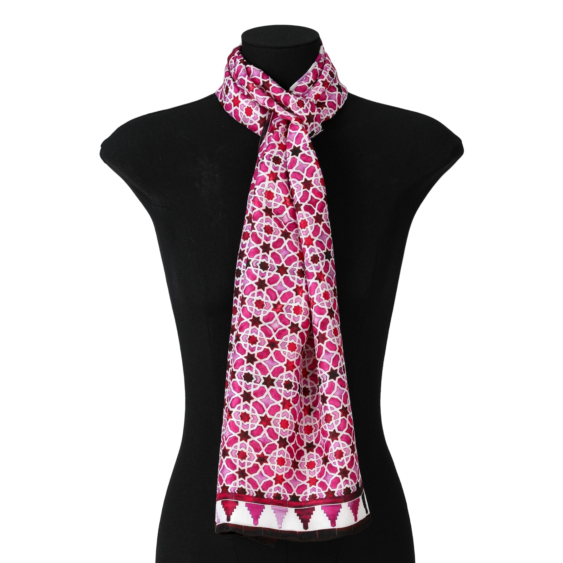 Pink Silk Scarf Alcázar