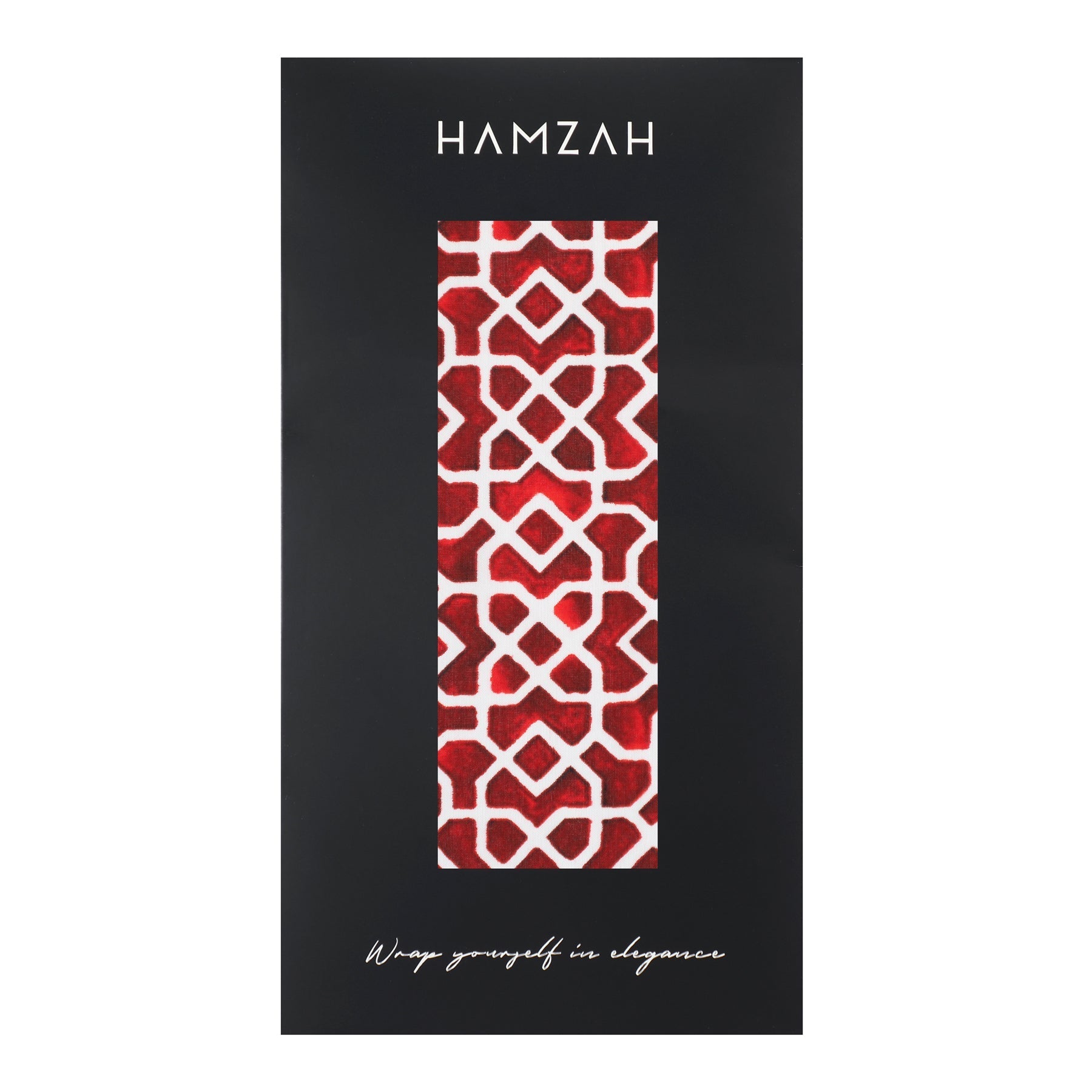 Red and Green Silk Scarf Alcazaba