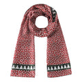 Red and Green Silk Scarf Alcazaba