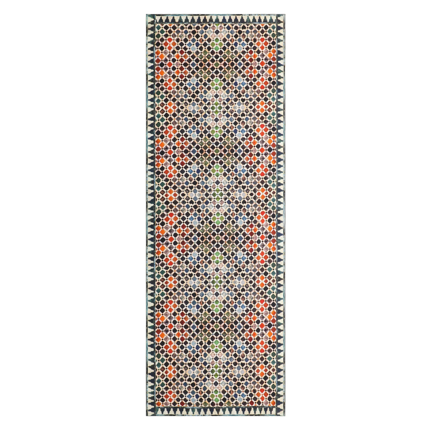 Multicolor Silk Scarf Comares