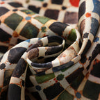 Multicolor Silk Scarf Comares