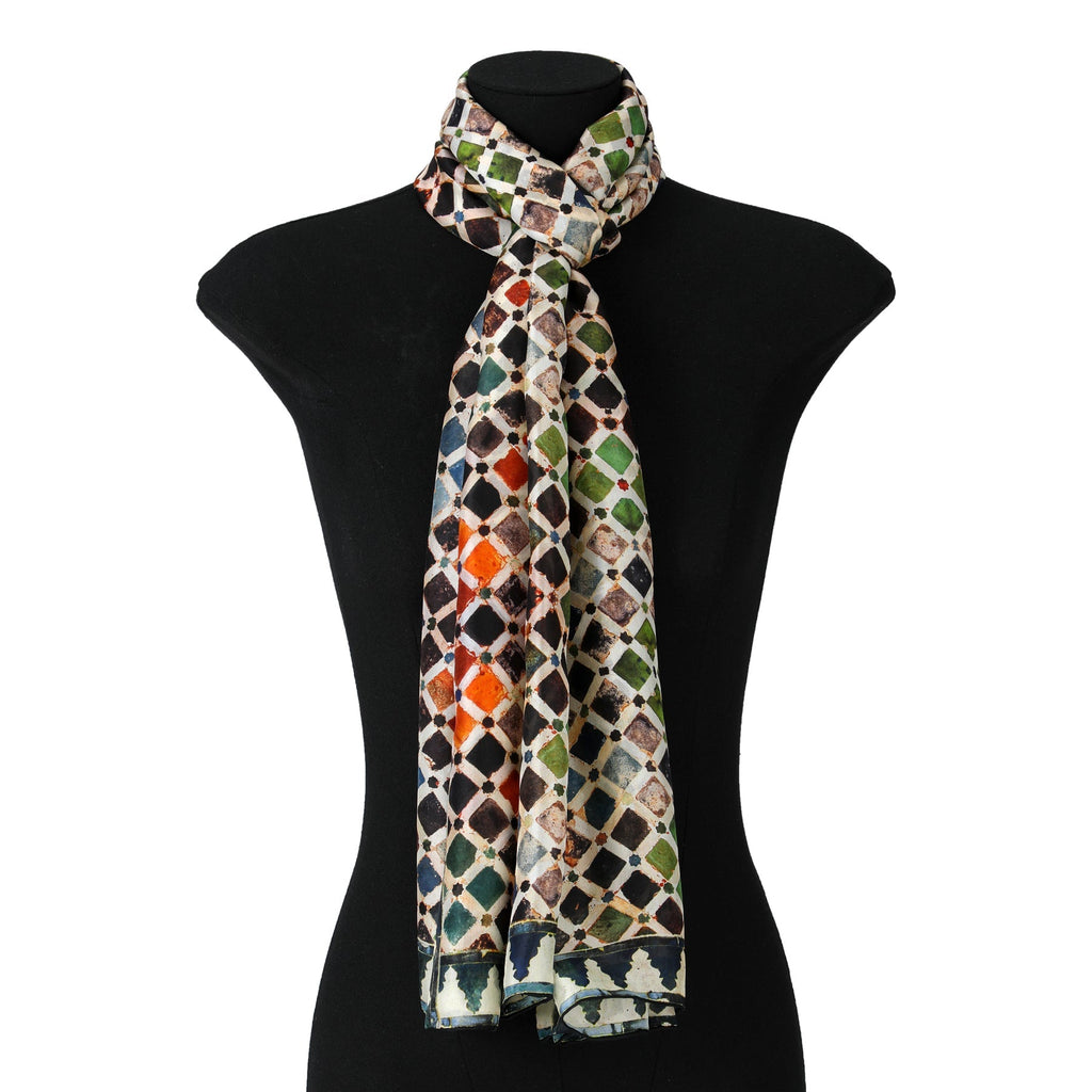 Multicolor Silk Scarf Comares