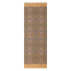 Brown Large Silk Scarf Andalus