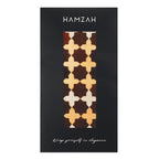 Brown Large Silk Scarf Andalus