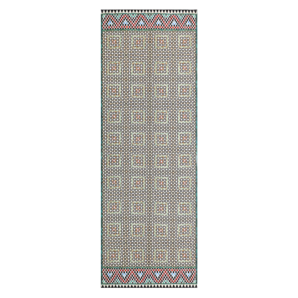 Colorful Large Silk Scarf Hub