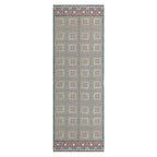 Colorful Large Silk Scarf Hub