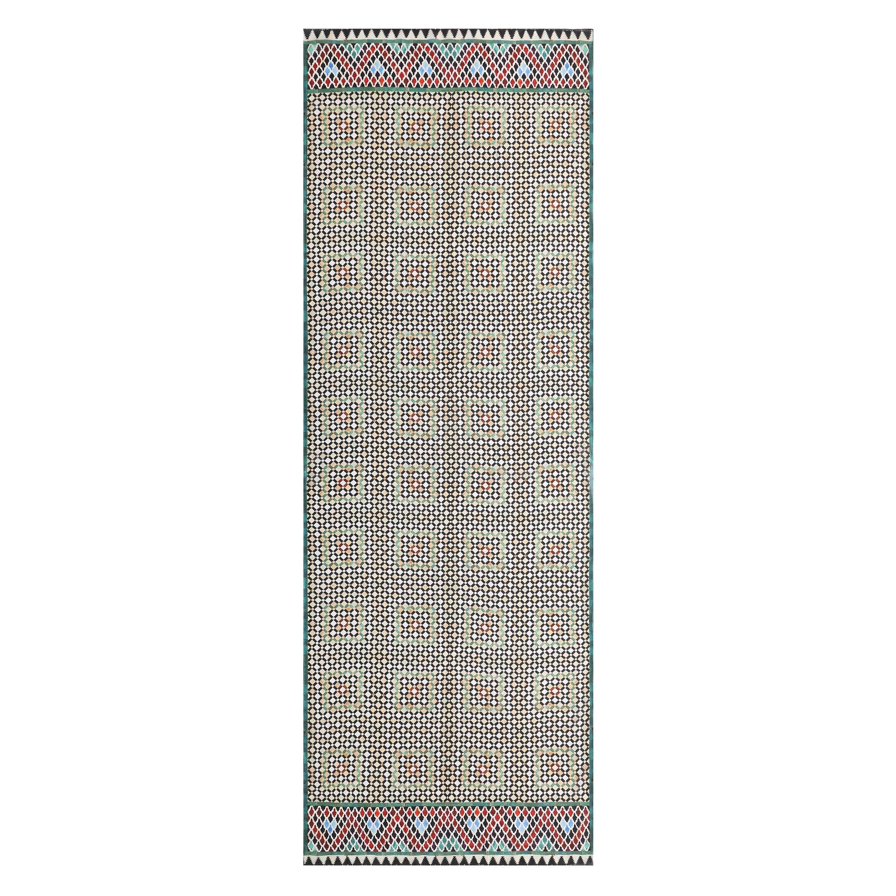 Colorful Large Silk Scarf Hub