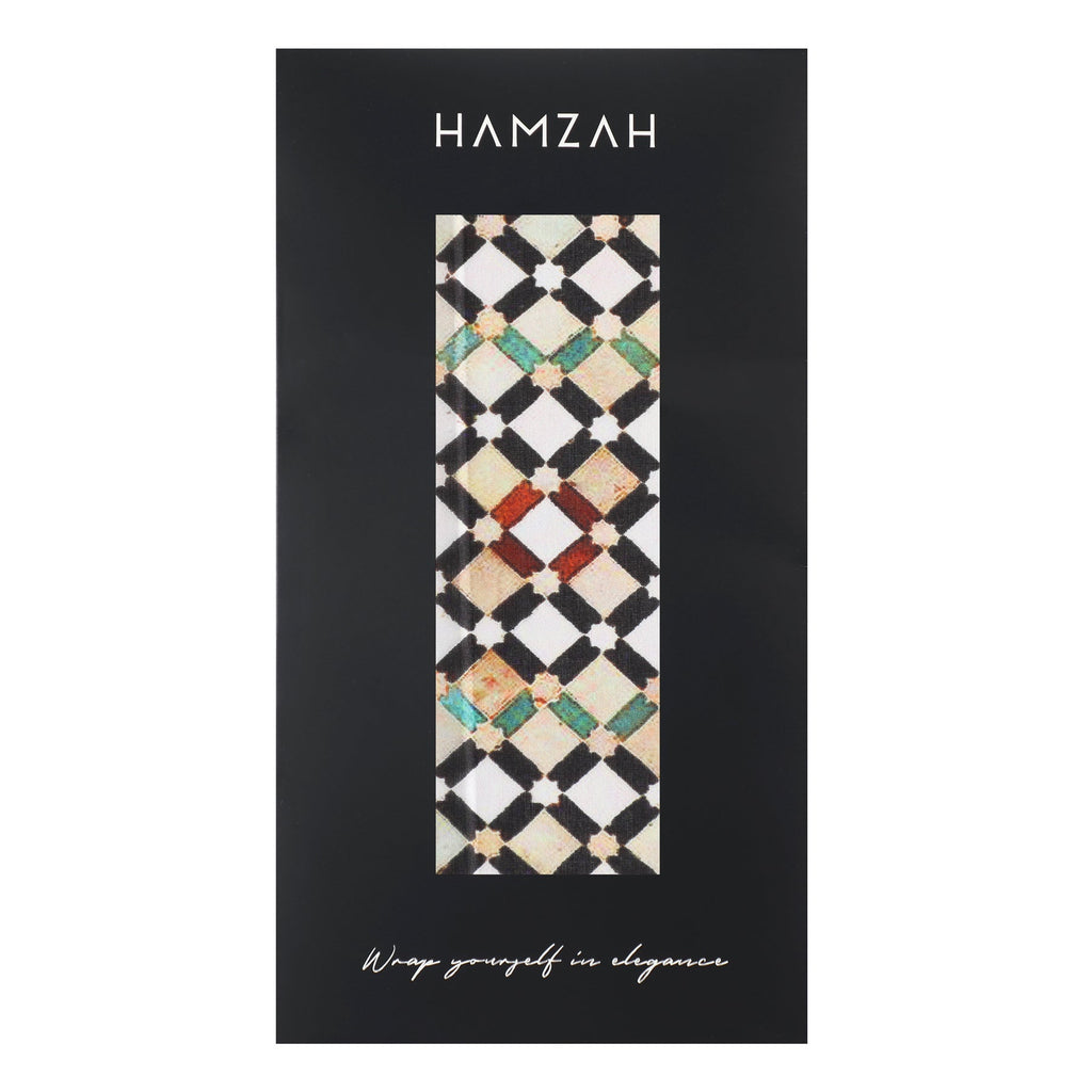 Colorful Large Silk Scarf Hub