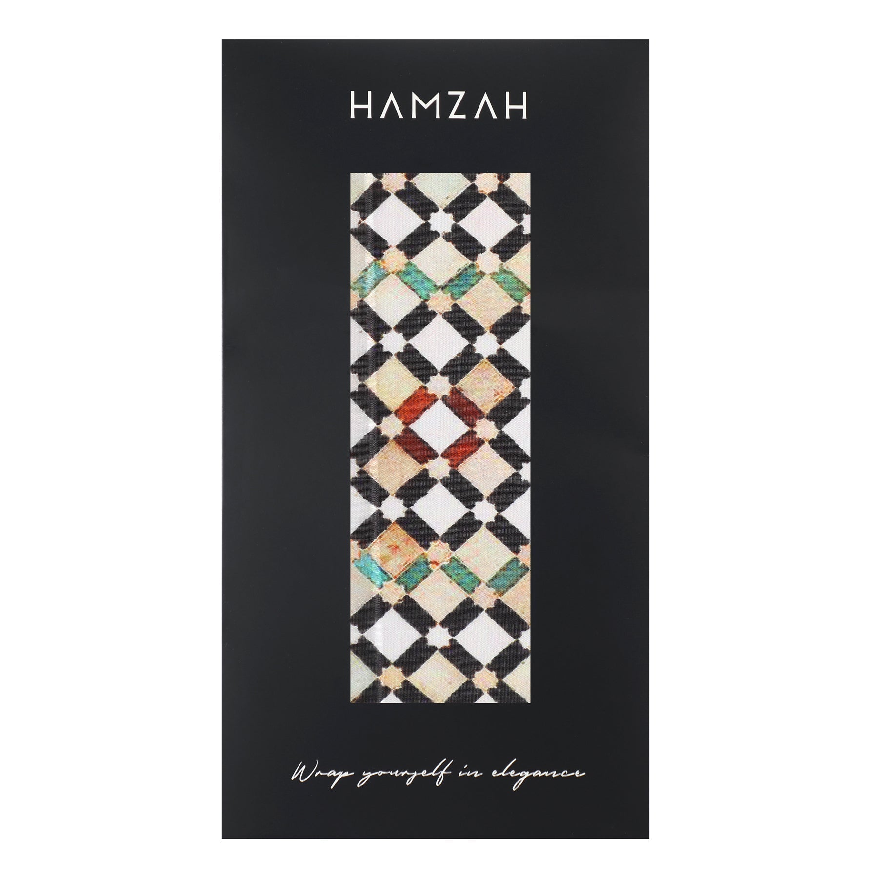 Colorful Large Silk Scarf Hub