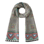 Colorful Large Silk Scarf Hub