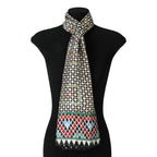 Colorful Large Silk Scarf Hub