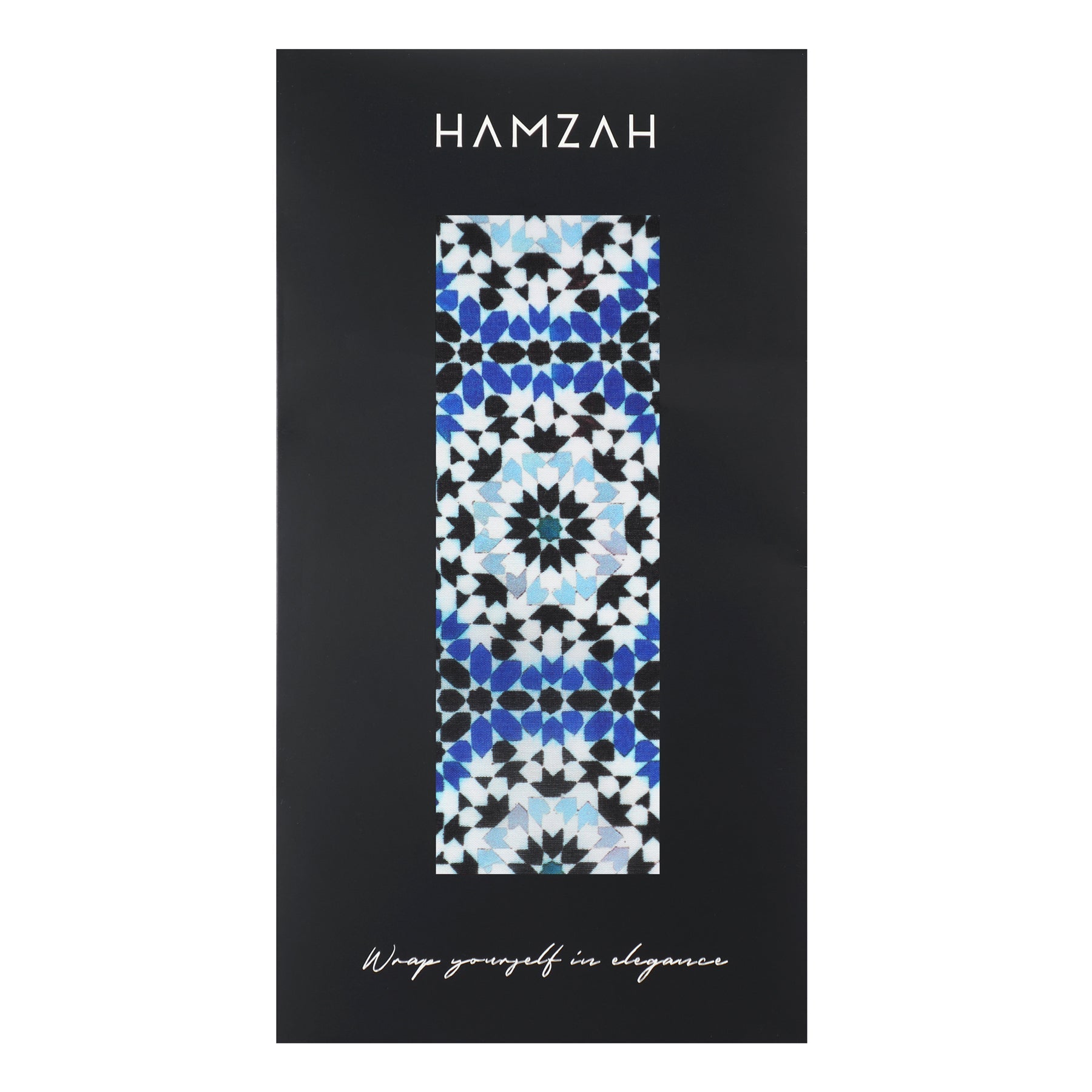 Moroccan Tiles Inspired Silk Scarf Masdar