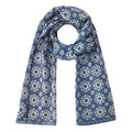 Moroccan Tiles Inspired Silk Scarf Masdar