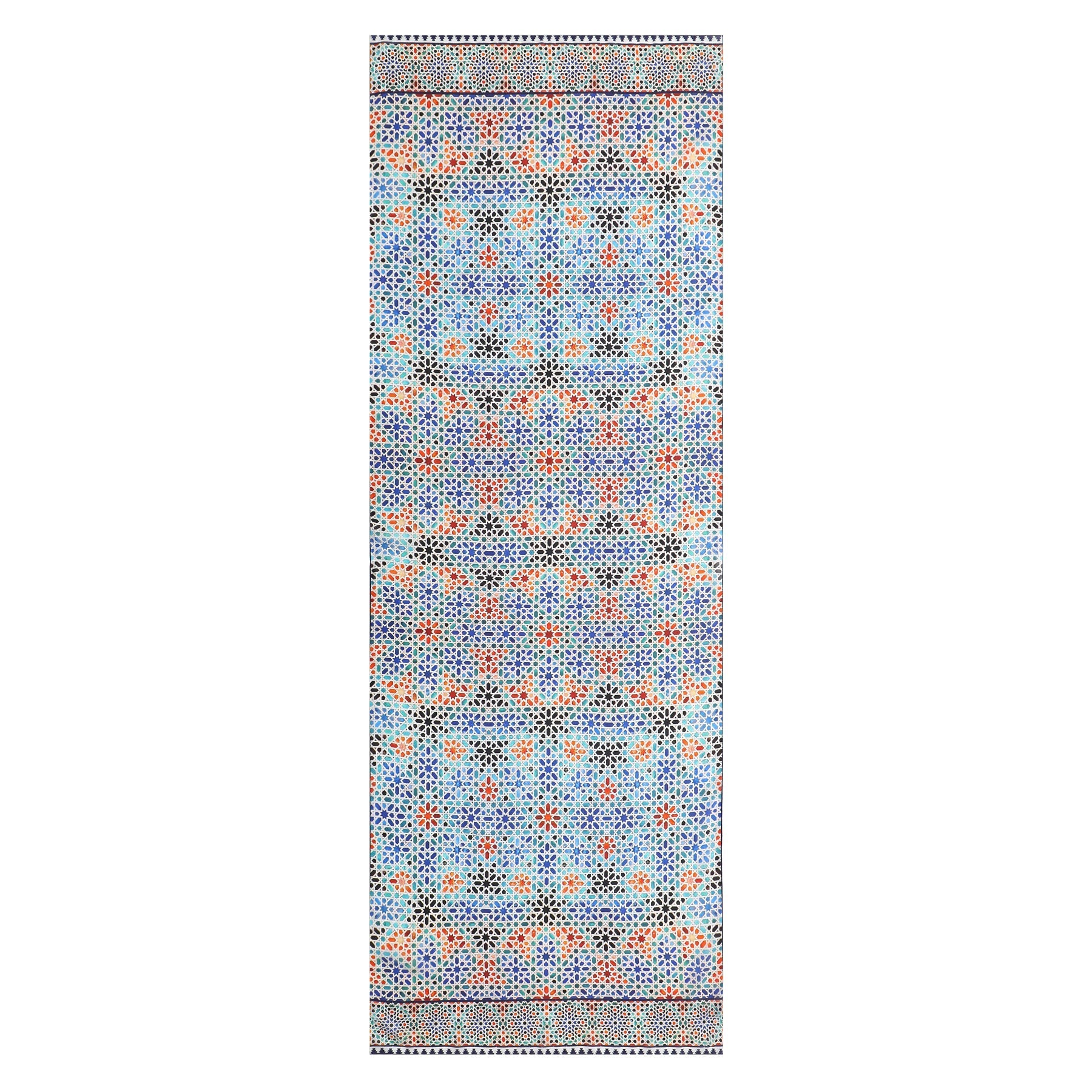 Multicolored Silk Scarf Madiya
