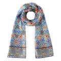 Multicolored Silk Scarf Madiya