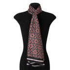 Red and Blue Silk Scarf Mirath