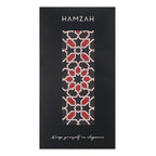 Red and Blue Silk Scarf Mirath