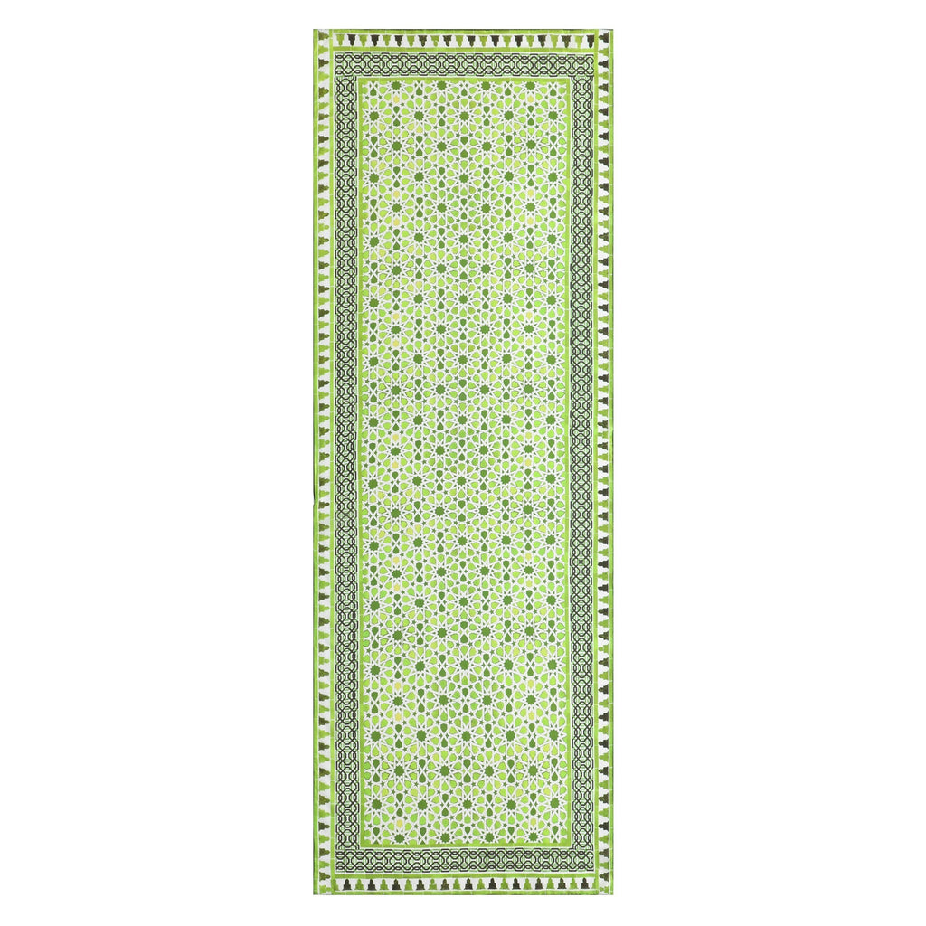 Green Silk Scarf Islamic Art Print Partal