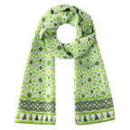 Green Silk Scarf Islamic Art Print Partal