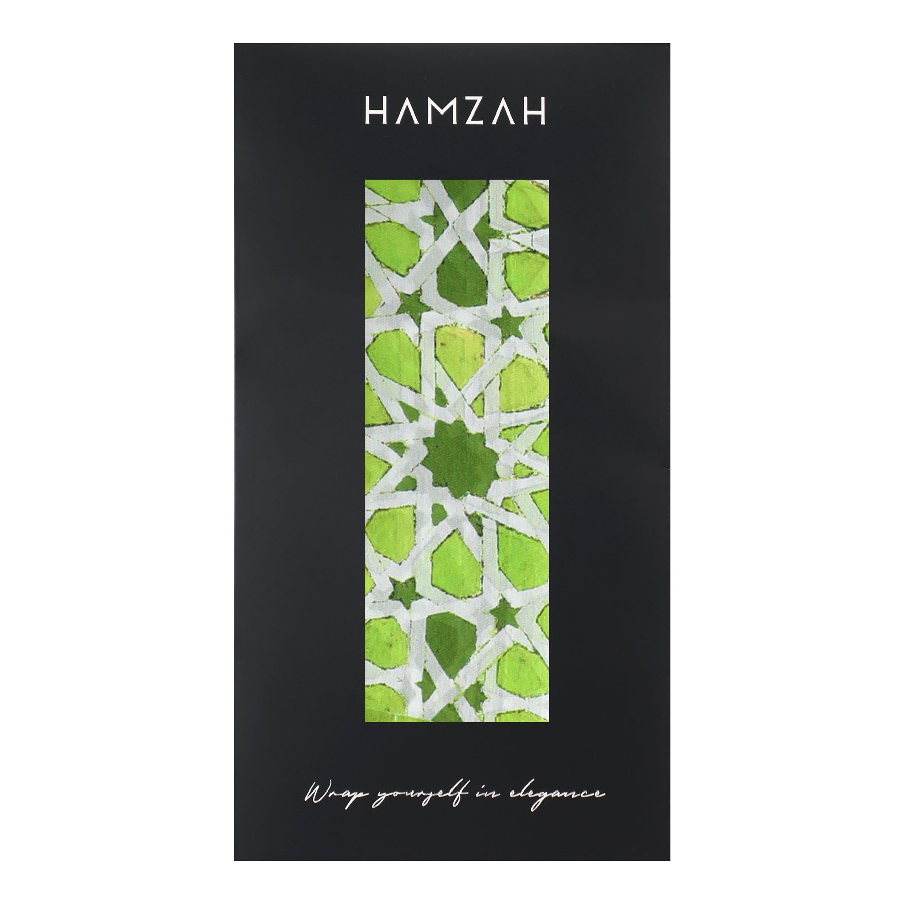Green Silk Scarf Islamic Art Print Partal