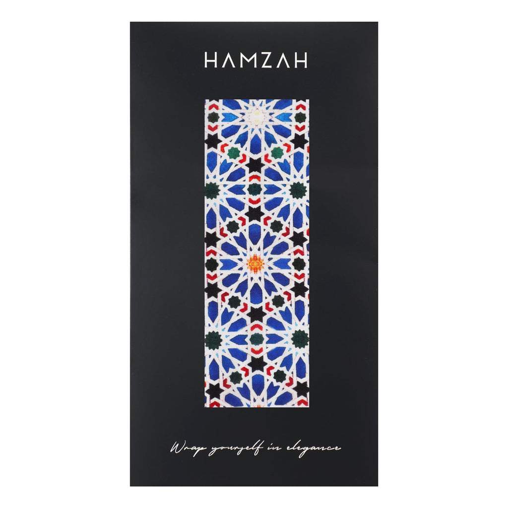 Islamic Art inspired Silk Scarf Zellige