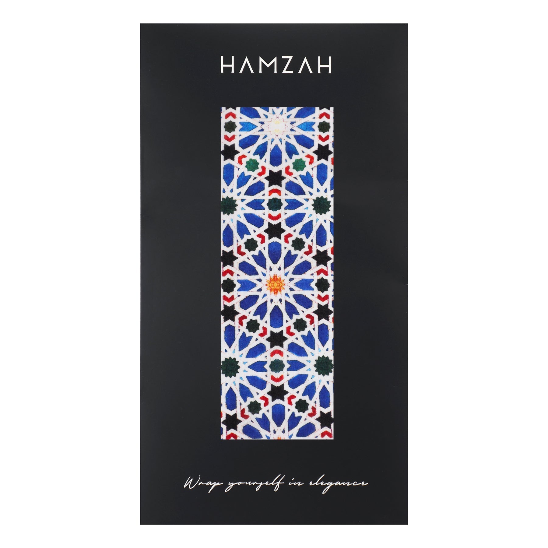 Islamic Art inspired Silk Scarf Zellige