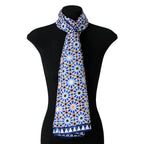 Islamic Art inspired Silk Scarf Zellige