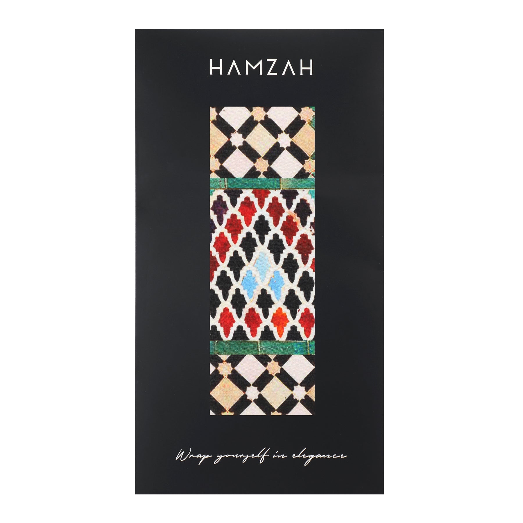Multicolor Silk Scarf Mehdya