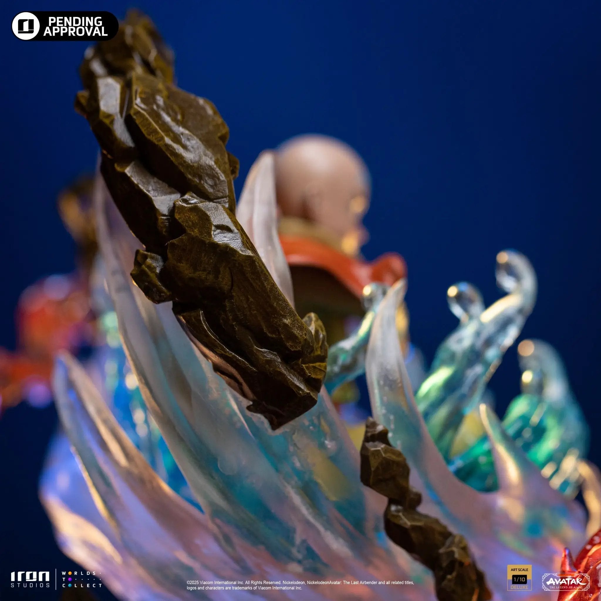 Statue Aang - Avatar: The Last Airbender - Deluxe Art Scale 1/10 - Iron Studios