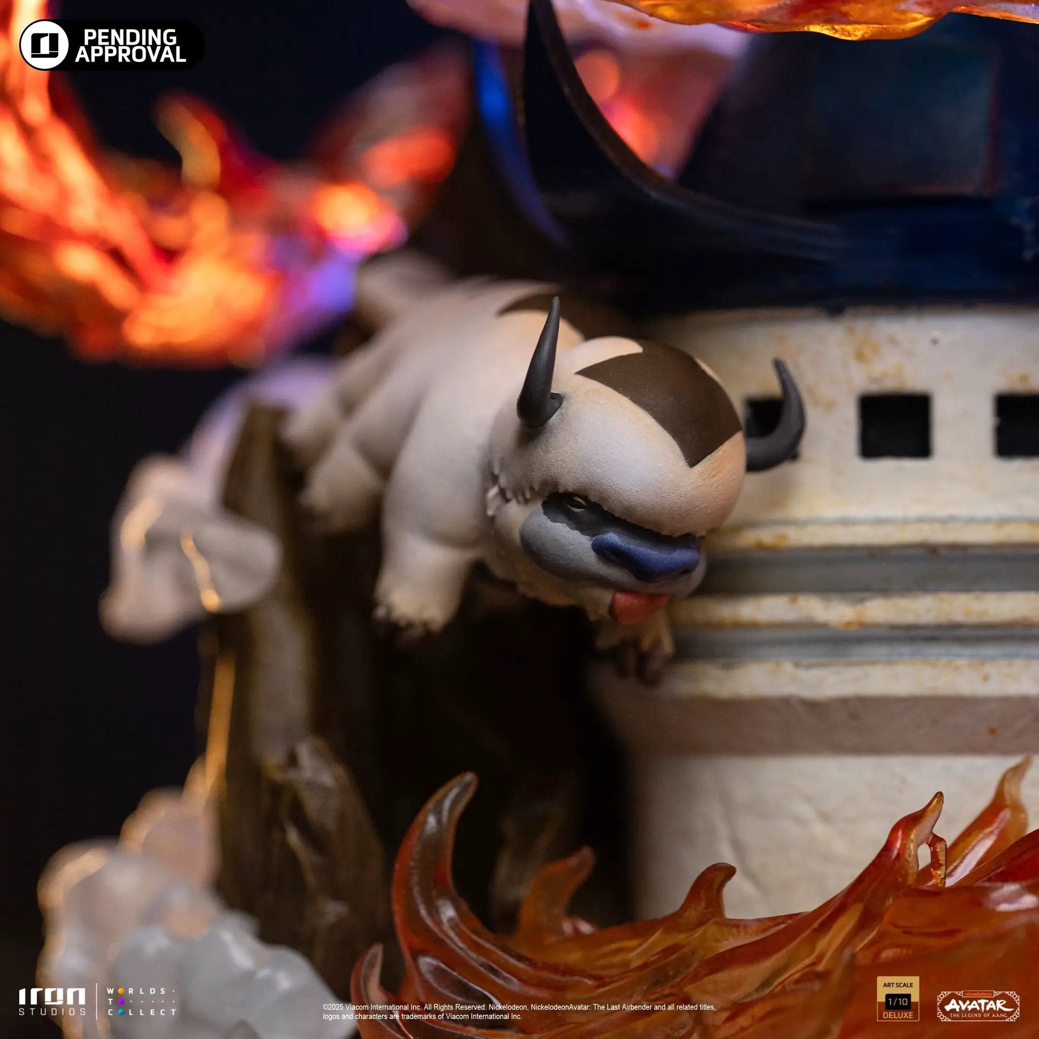 Statue Aang - Avatar: The Last Airbender - Deluxe Art Scale 1/10 - Iron Studios