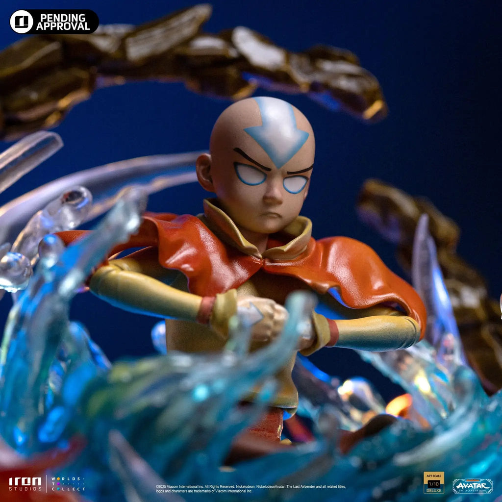 Statue Aang - Avatar: The Last Airbender - Deluxe Art Scale 1/10 - Iron Studios