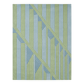 Diagonal Stripe Hand Tufted Rug