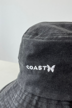 Gray Surf Bucket Hat