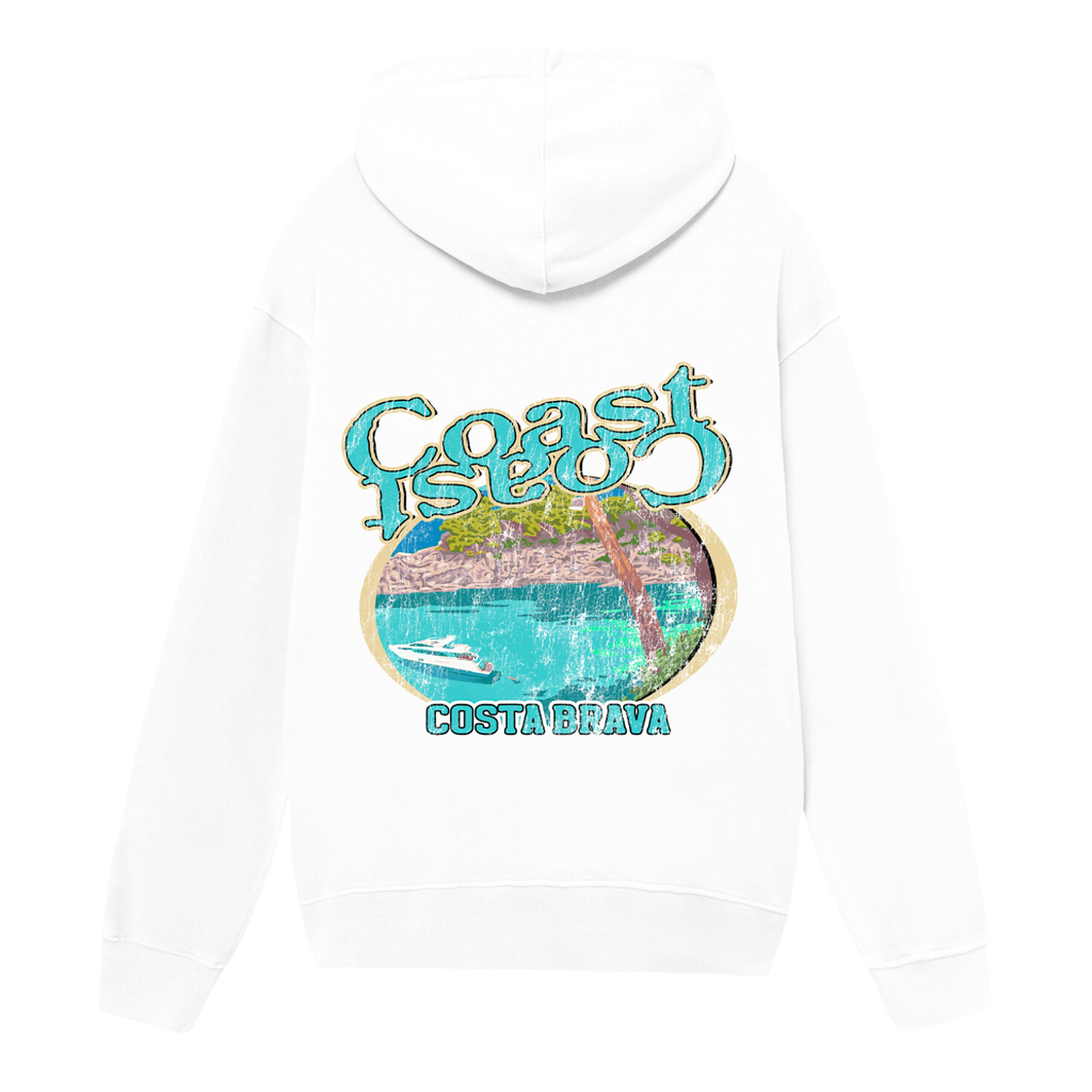 White Costa Brava Hoodie