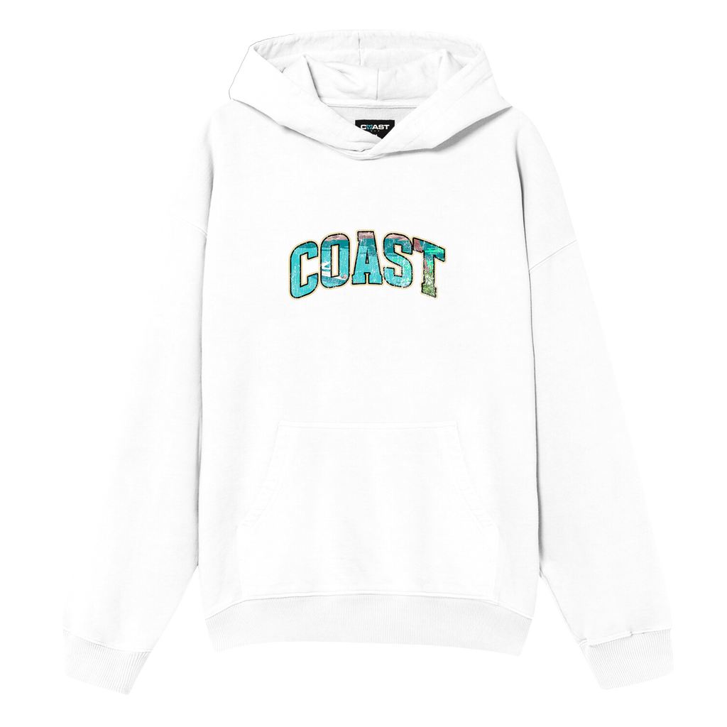 White Costa Brava Hoodie