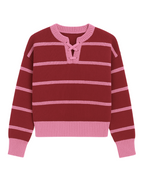 jersey herencia tejida burdeos ▢