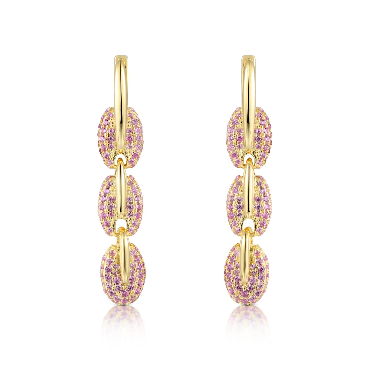 PENDIENTES CORALINA ROSA