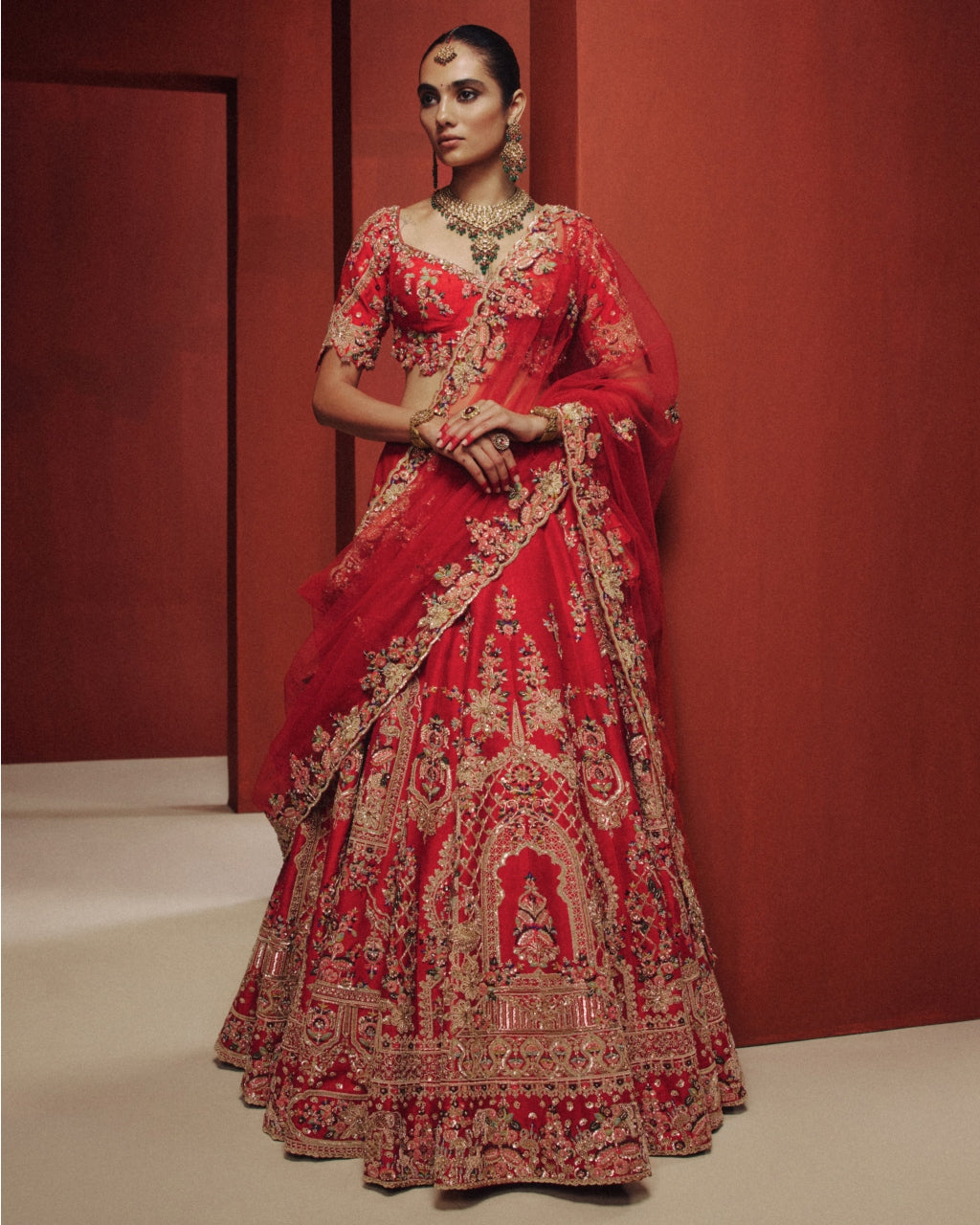 Elysian Bridal Lehenga Set By KYNAH, Luxury Indian Fashion & Bridal Wear