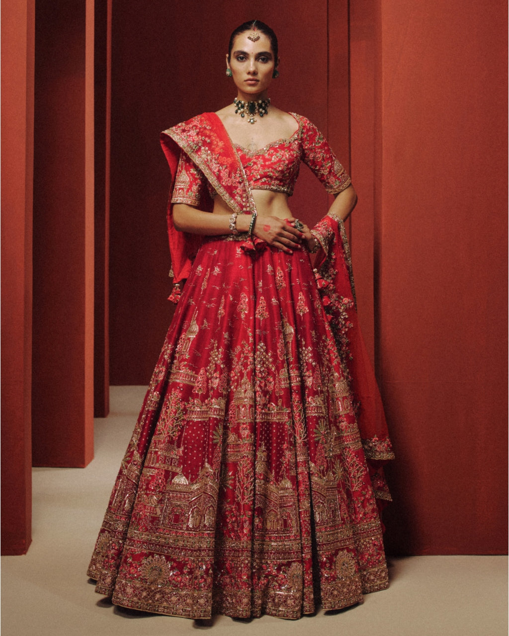 The Grand Reverie Bridal Lehenga Set By KYNAH, Luxury Indian Fashion & Bridal Wear