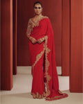 Opaline Bridal Sari Set By KYNAH, Luxury Indian Fashion & Bridal Wear