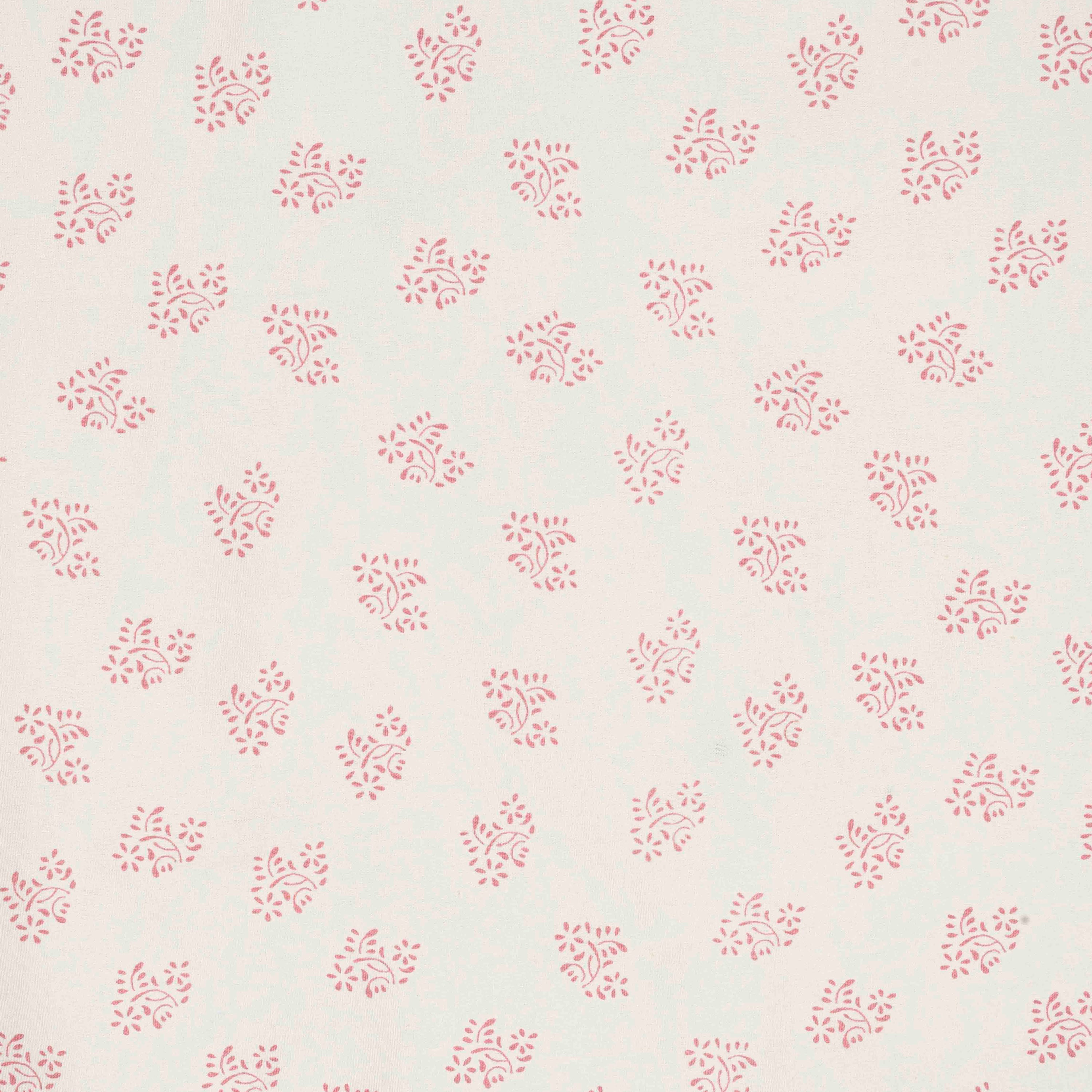Dolly Flower Fabric Pink By Sister Parish Design