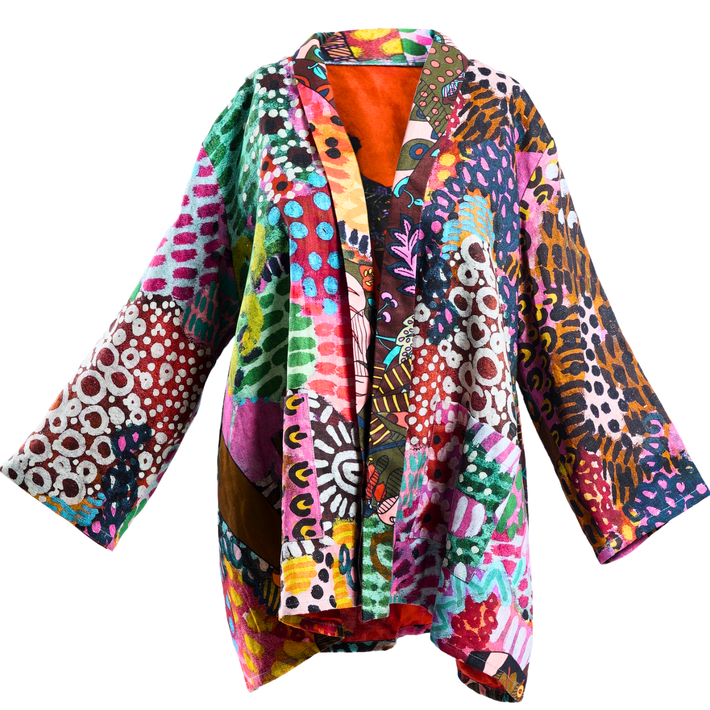 Silk Lined Kimono Jacket | PR Sample