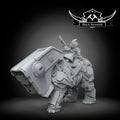 Droid thief on heavy beast, Black Remnant